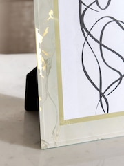 Gold Marble Glass Photo Frame - Image 3 of 5