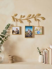 Gold Leaf Decorative Collage Photo Frame - Image 1 of 5
