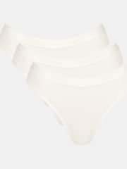 Sloggi GO Casual High Leg Knickers 3 Pack - Image 1 of 6