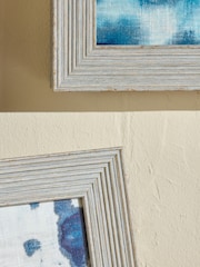 Set of 2 Grey Distressed Wood Effect Photo Frames - Image 4 of 7