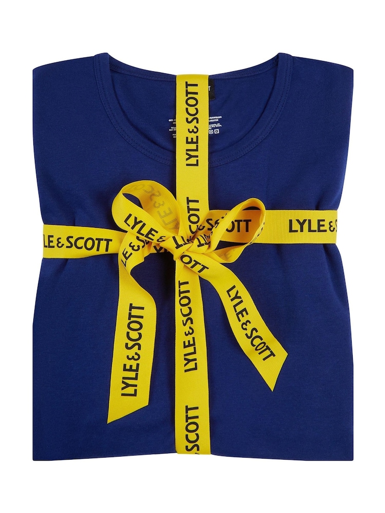 Lyle & Scott Blue Claudio Pyjama Set - Image 6 of 6