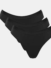 Sloggi GO Casual High Leg Knickers 3 Pack - Image 1 of 5