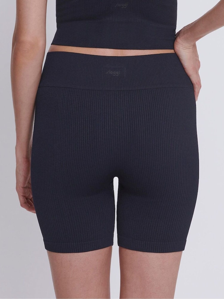 Negro - Pantalones cortos de ciclismo con infusión de aloe EVER de Sloggi - Imagen 2 de 5