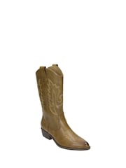 Natur - Novo Laci Wadenhohe Cowboy-Stiefel - Bild 2 von 3