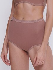 Sloggi Basic Midi Black Knickers 3 Pack - Image 2 of 13