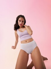 Sloggi Basic Midi Black Knickers 3 Pack - Image 6 of 13
