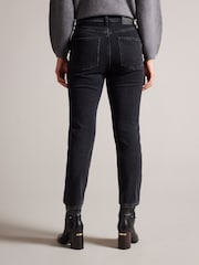 Ted Baker Black Straight Leg Dahla Denim Jeans - Image 2 of 5