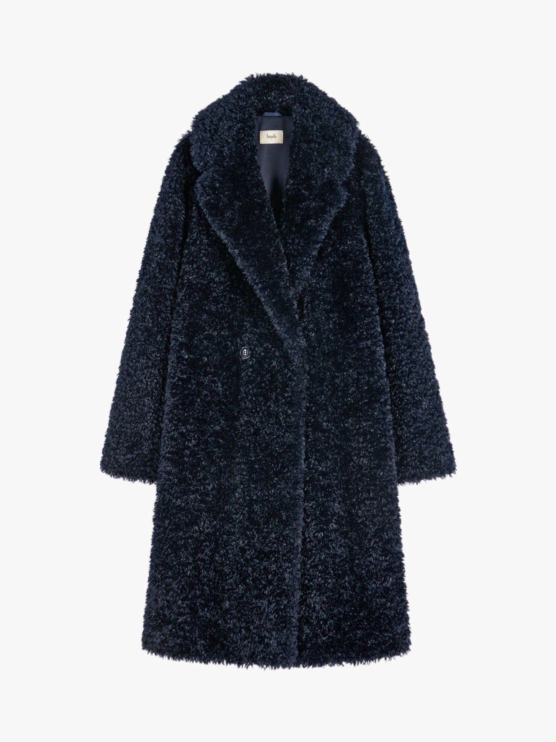 Hush faux fur coat cheap