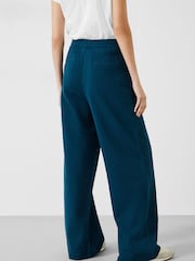 Hush Green Theo Tailored Jersey Trousers - Image 3 of 5