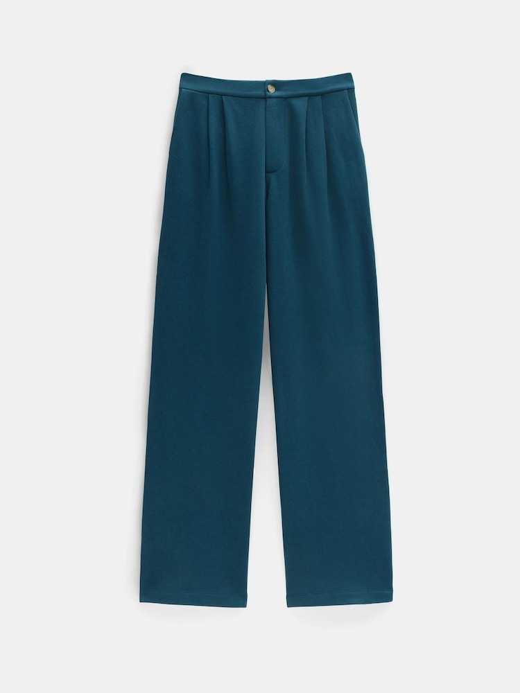 Hush Green Theo Tailored Jersey Trousers - Image 5 of 5