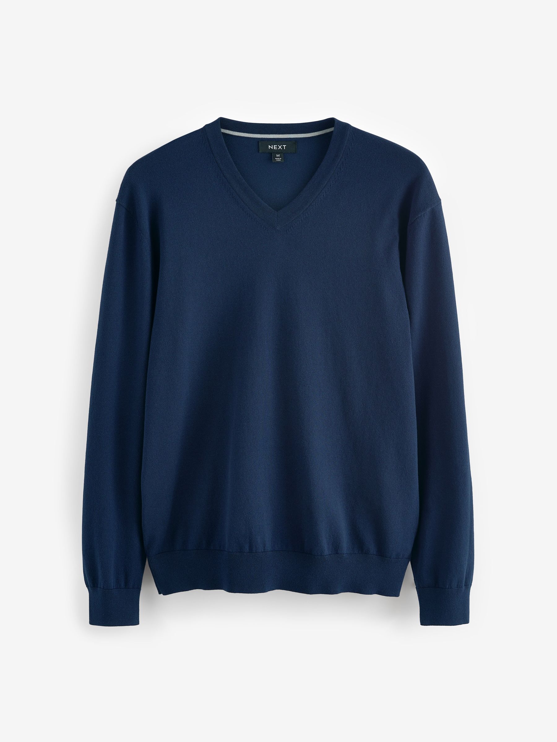 Next mens v neck jumpers clearance