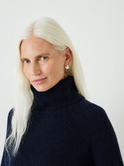 Hush Aven Strickpullover mit Rollkragen und Raglan-Ärmeln - Bild 4 von 5