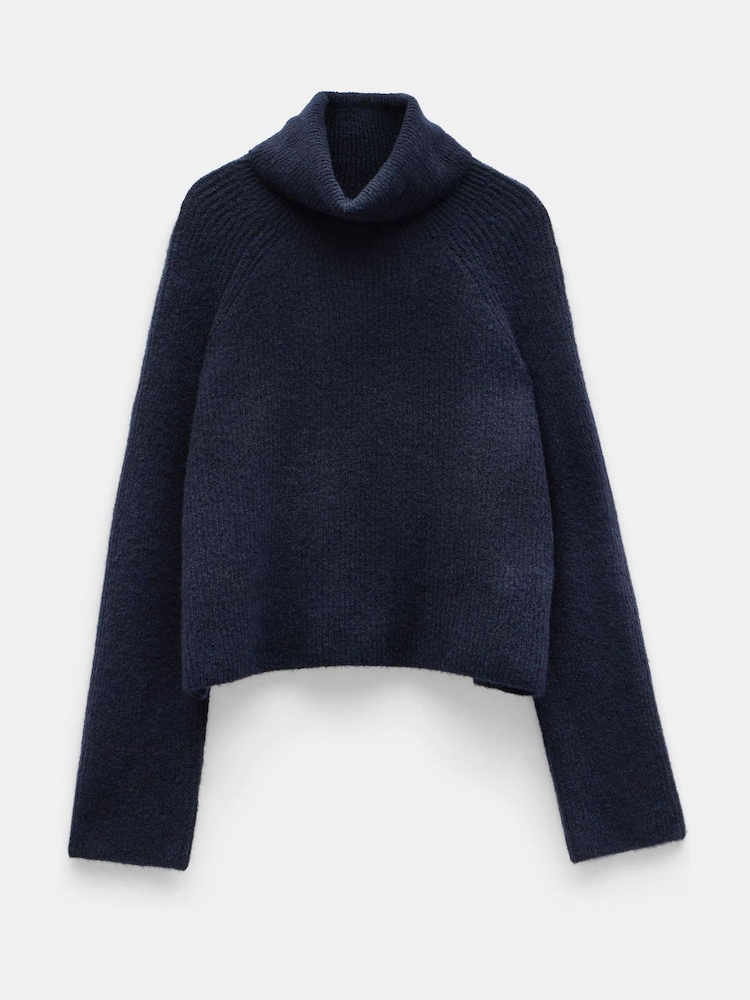 Hush Aven Strickpullover mit Rollkragen und Raglan-Ärmeln - Bild 5 von 5 Hush Aven Strickpullover mit Rollkragen und Raglan-Ärmeln - Bild 5 von 5