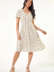 Roman Petite Cherry Print Pocket Dress - Imagen 2 de 5