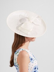 Hobbs Cream Victoria Fascinator Hat - Image 2 of 4