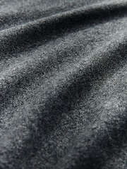 Charcoal Grey Regular Fit Cotton Rich Cardigan - Image 7 of 7