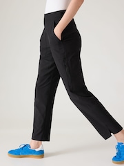 Athleta Black Brooklyn Ankle Length Utility Trousers - Image 3 of 4
