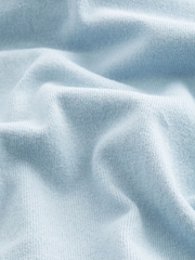 Blue Light Regular Fit Knitted Long Sleeve Polo Shirt - Image 8 of 8