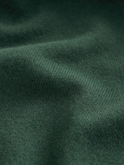 Green Regular Fit Cotton Rich Polo Neck Jumper - Image 7 of 7