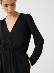 Hush Black Raye Jersey Jumpsuit - Image 4 of 5