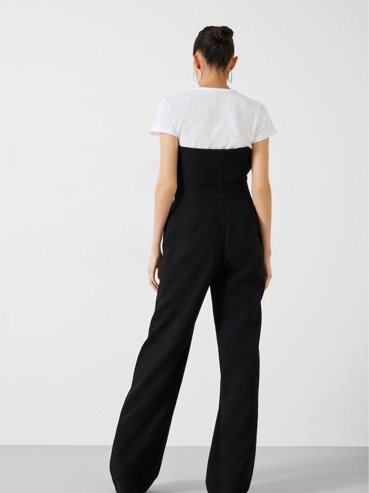 Hush Black Immy Strapless Jumpsuit - Image 2 of 5