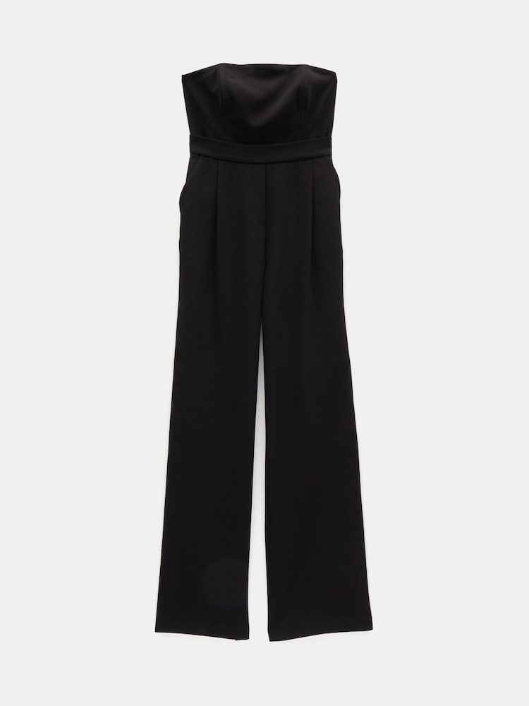 Hush Black Immy Strapless Jumpsuit - Image 5 of 5