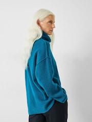 Hush Blue Meryl Roll Neck Jumper - Image 2 of 5