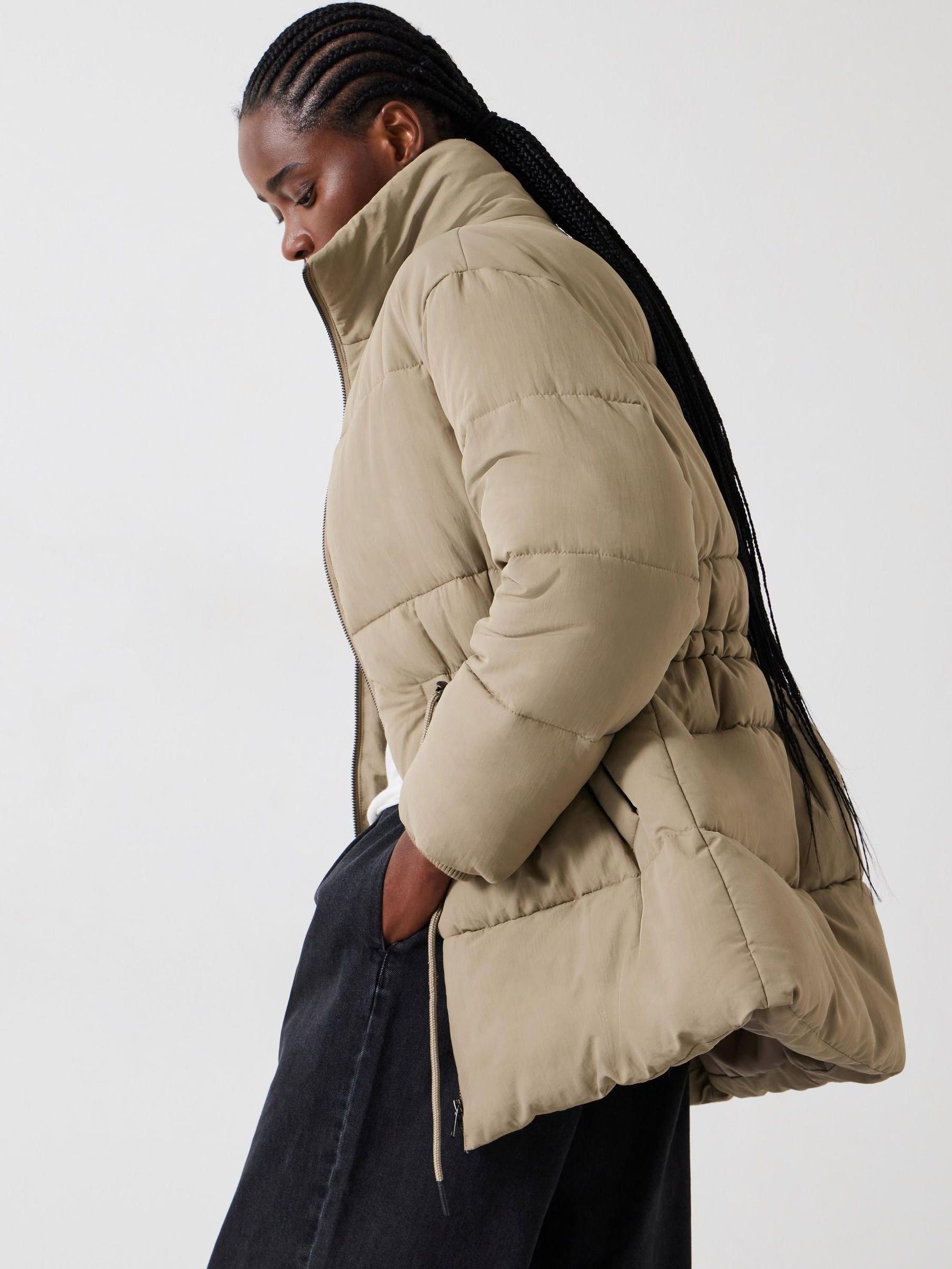 A line puffer coat clearance