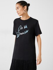 Hush Black On Va Danser T-Shirt - Image 1 of 5