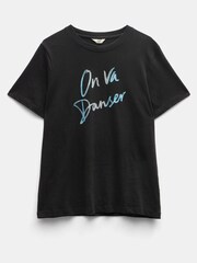 Hush Black On Va Danser T-Shirt - Image 5 of 5