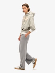 Superdry Grey Wash Straight Joggers - Image 3 of 6