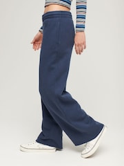 Superdry Blue Wash Straight Joggers - Image 2 of 6