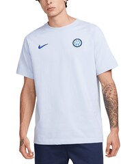 Nike White Inter Milan Travel 100% Cotton T-Shirt - Image 1 of 2