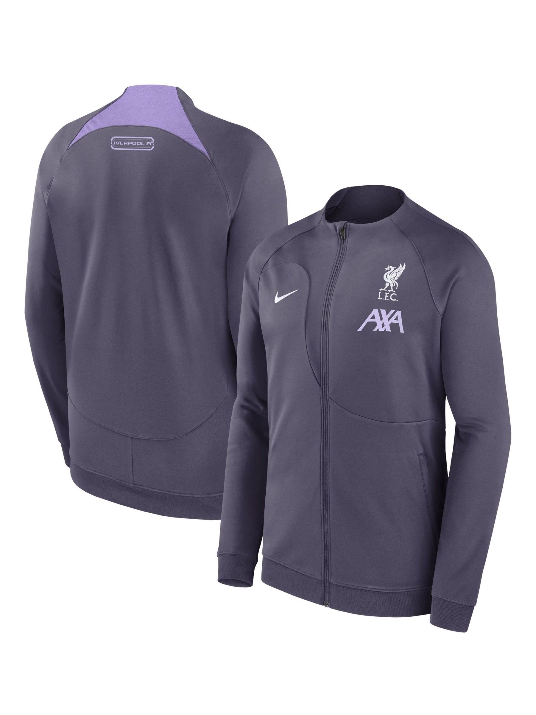 lfc nike mens grey anthem jacket