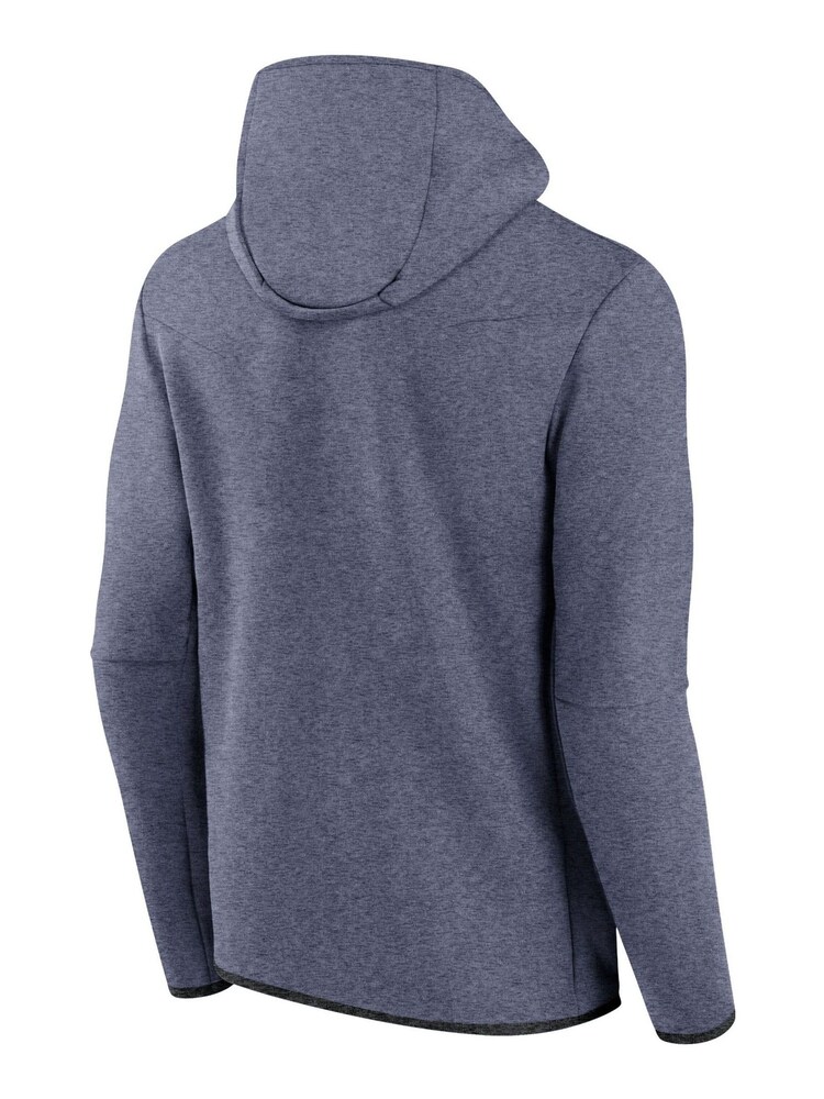 Nike Blue Barcelona Tech Fleece Zip Thru Hoodie - Image 3 of 3