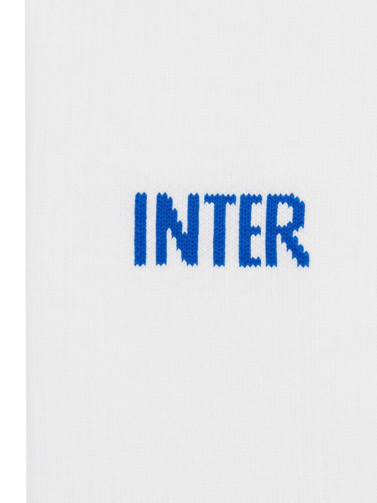 Nike White Inter Milan Away Stadium Socks 2023-24 - Image 2 of 2 Nike White Inter Milan Away Stadium Socks 2023-24 - Image 2 of 2