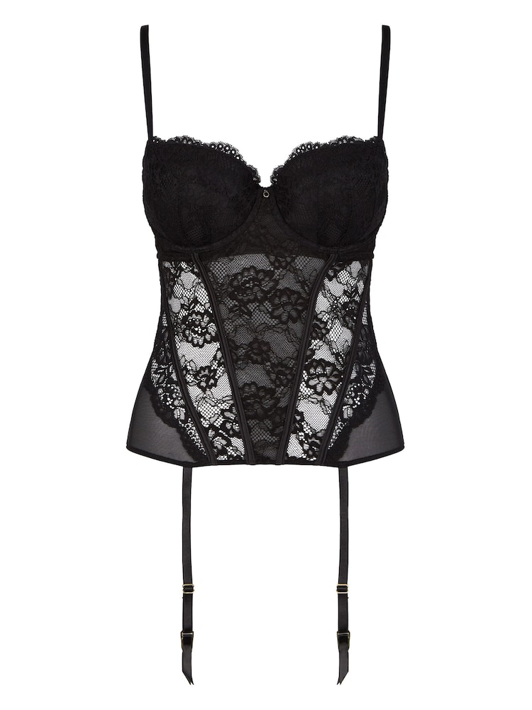 Ann Summers Black Sexy Lace Basque - Image 6 of 6