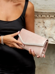 Nude - Linzi Aveline Clutch mit Umschlag - Bild 1 von 3