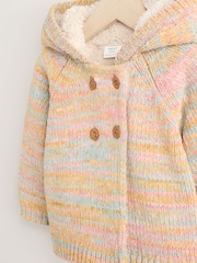 Multi Baby Fleece Lined Cardigan (0mths-2yrs) - Image 3 of 6