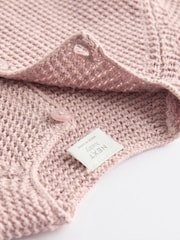 Light Pink Cardigan (0mths-2yrs) - Image 4 of 7