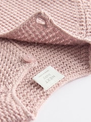 Light Pink Cardigan (0mths-2yrs) - Image 6 of 7