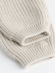 Grey 3D Bows Baby 100% Cotton Knitted Cardigan (0mths-2yrs) - Image 10 of 10