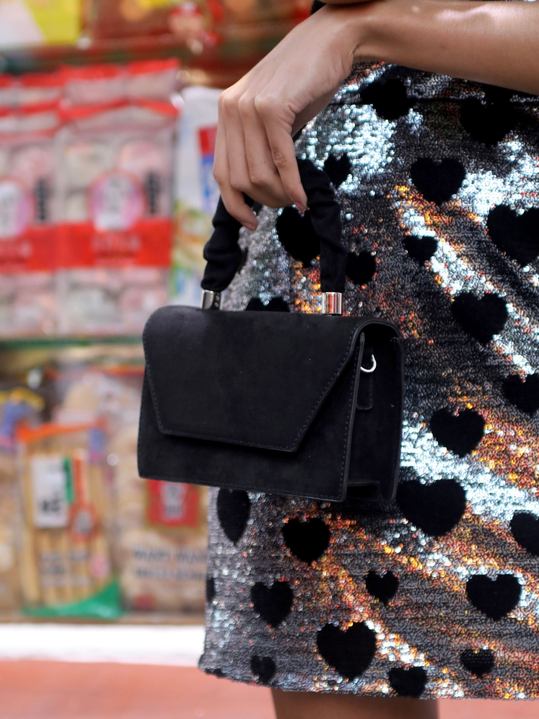 3部屋のMlNI shoulder bag／black black - ショルダーバッグ