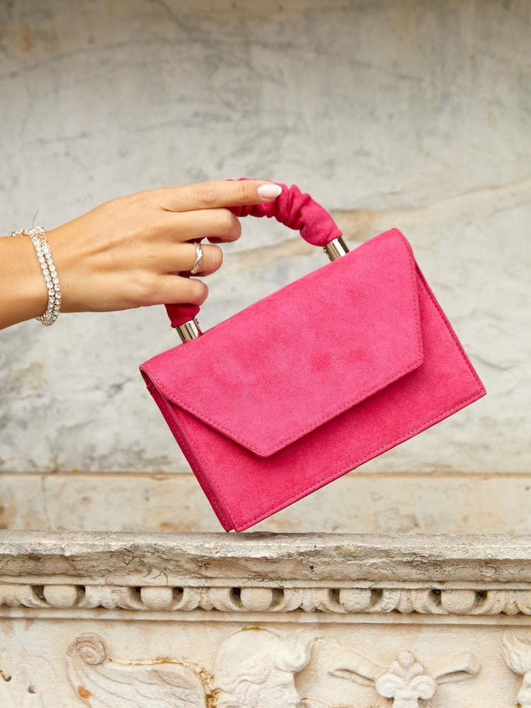 Linzi Pink Mina Mini Satchel Bag - Image 1 of 2