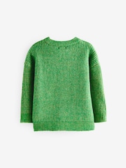 Green Digger Knitted Crew Neck Jumper (3mths-7yrs) - Image 5 of 7
