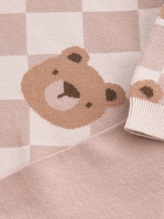 Neutral Bears Knitted Hoodie and Leggings Set (3mths-7yrs) - Image 6 of 6