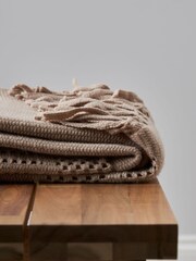 BHS Natural Elba Throw - Image 2 of 3