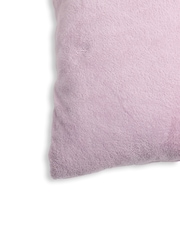 BHS Heather Purple Microfleece 59x59cm Cushion - Image 3 of 4