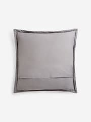 Charcoal Grey Madison Velvet Set of 2, Square Pillowcase - Image 4 of 5