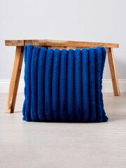 BHS Cobalt Blue Jumbo Cord Cushion - Image 1 of 5
